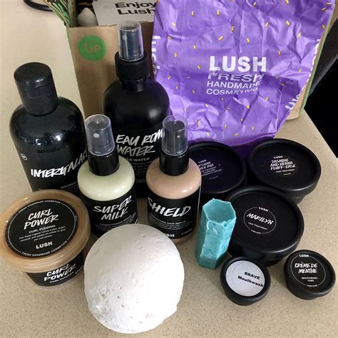 June 2019 Lush Labs Haul Look At Those Samples R Lushcosmetics