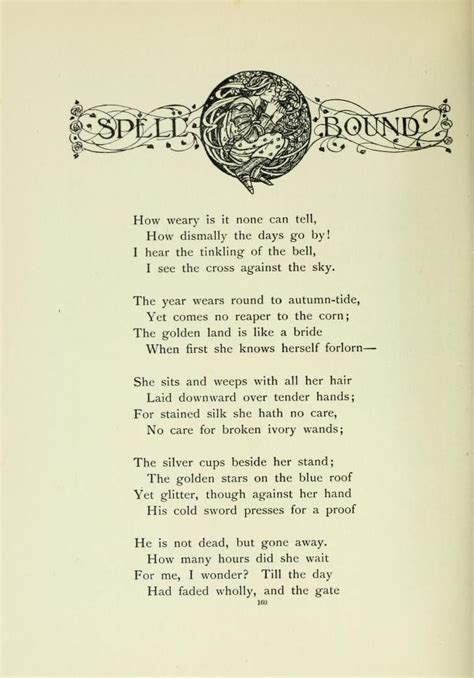 Early Poems Of William Morris Illustrated By Florence Harrison