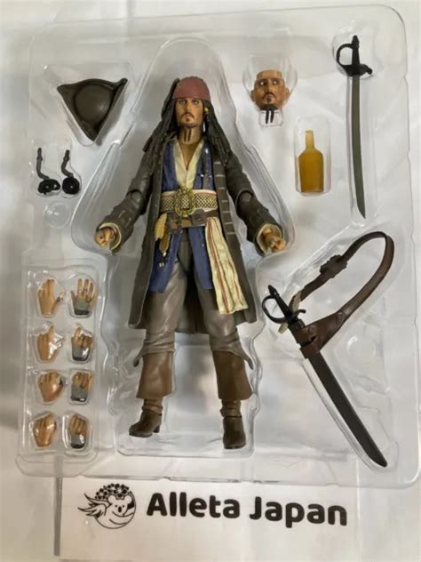 DISNEY PIRATES OF The Caribbean Captain Jack Sparrow S H Figuarts