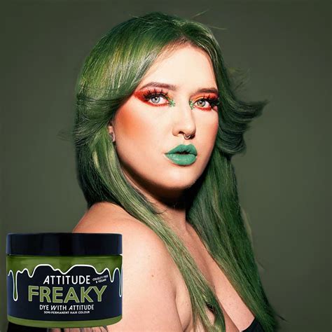 Attitude Hair Dye Attitude Hair Dye Freaky Olive Coloration Semi Perm