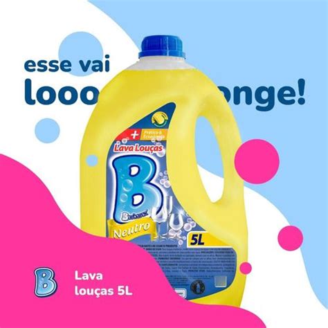 Detergente Lava Louças Eficiente Neutro 5 Litros Barbarex Tudofer