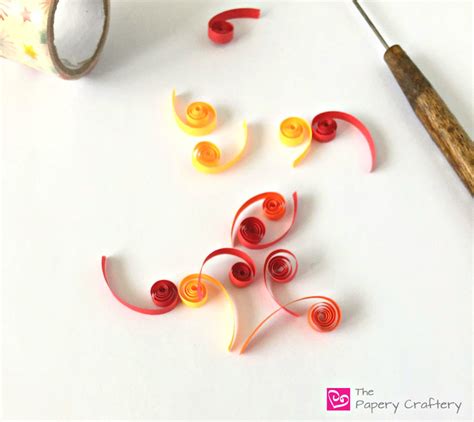 How To Make Quilling Paper Scrolls The Papery Craftery