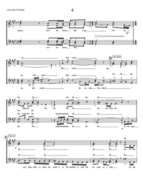 Free Free Printable Piano Sheet Music For Jesus Take The Wheel