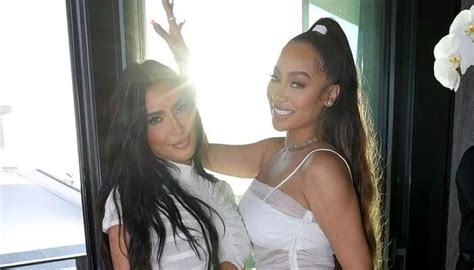 Kim Kardashian shares Instagram photo with best friend La La Anthony at upscale event