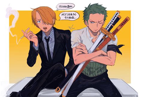 One Piece Zoro Vs Sanji