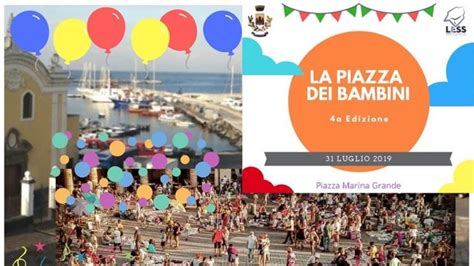 Procida Ritorna La Piazza Dei Bambini Il Dispari Quotidiano