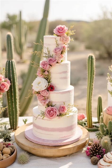 Naked And Semi Naked Wedding Cake Ideas