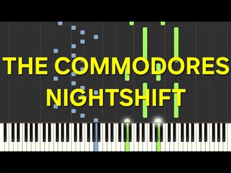 The Commodors Nightshift Rallentato Slow Piano Facile Easy Tutorial