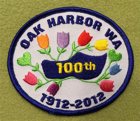 Girl Scouts Western Washington 100th Anniversary Patch Oak Harbor Wa