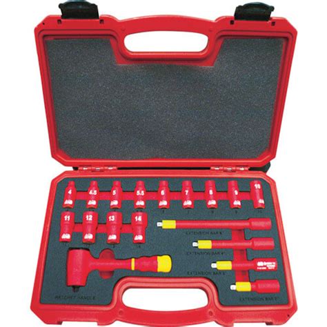 Tzsw S Trusco Insulated Socket Wrench Set Monet Asia