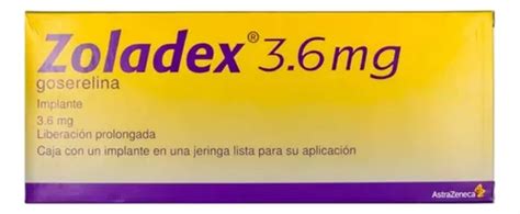 Zoladex Goserelina Implante En Jeringa 36 Mg Envío Gratis