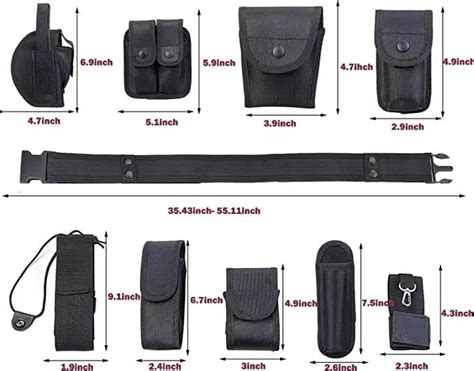 Ltvystore Law Enforcement Utility Tactical Belt Multifunctional Outdoor