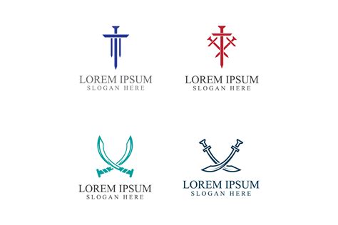 Sword and Shield Logo Graphic by Mujiyono · Creative Fabrica