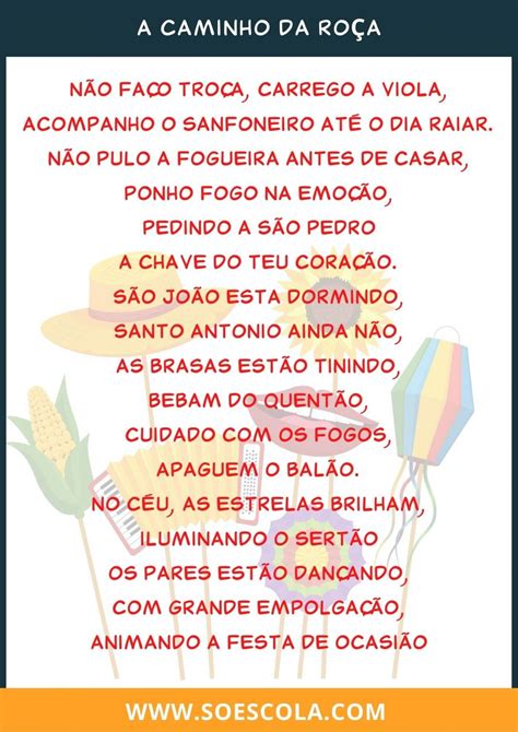 Poema Festa Junina Com Rima