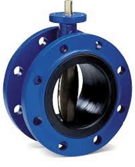 4MATIC Rubber Lined AWWA C 504 Double Flange Butterfly Valve Short