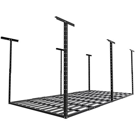 SunsGrove 4x8 Overhead Garage Storage Rack, 750LBS Weight Capacity ...