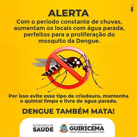 Alerta Para Riscos De ProliferaÇÃo Do Mosquito Da Dengue No PerÍodo