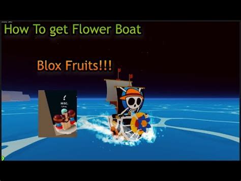 How To Get The Flower Ship In Blox Fruits YouTube