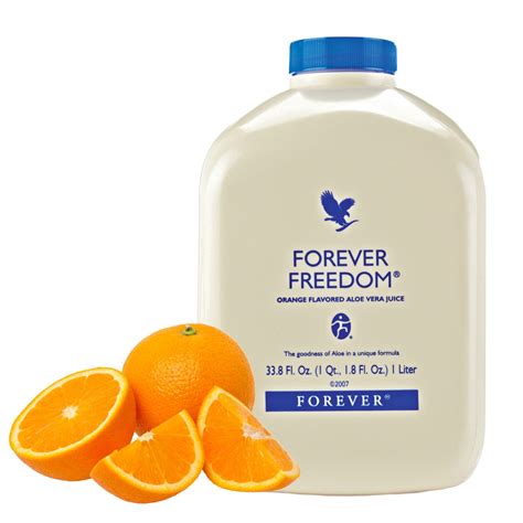 Forever Freedom Aloe Vera Gel Mit Frischem Orangengeschmack