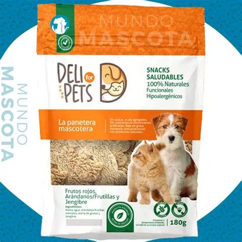 Snacks Perro Deli For Pets Sabor Frutos Rojos Arándanos Cuotas sin