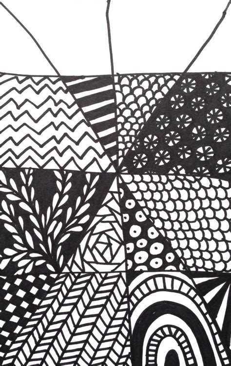 Quick And Easy Tangle Drawing • Craftwhack Easy Zentangle Tangled Drawing Zentangle