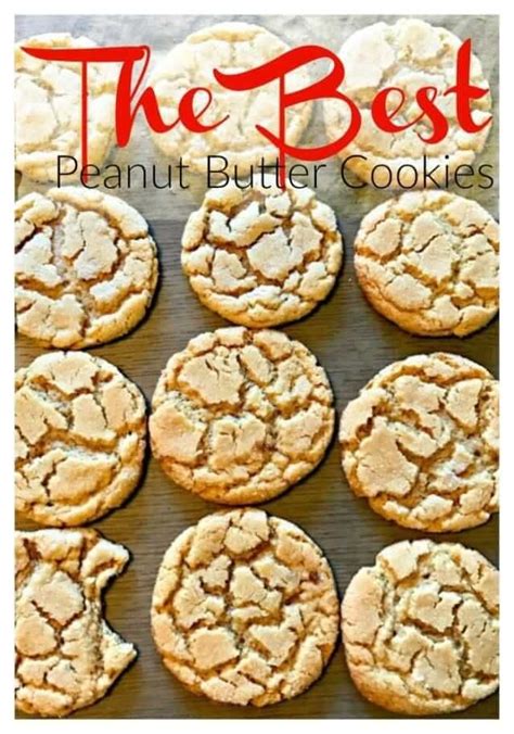 The BEST Peanut Butter Cookies Lou Lou Girls In 2021 Best Peanut