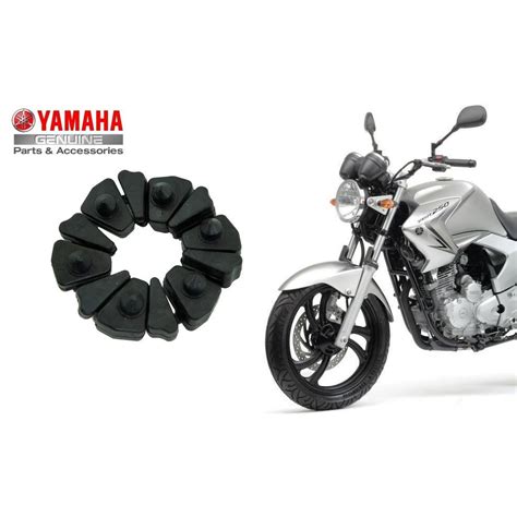 Kit Completo Bucha Coxim Coroa Fazer Original Yamaha Submarino