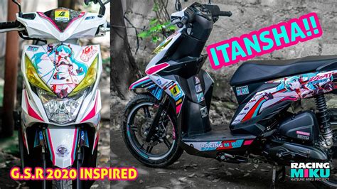 Good Smile Racing Miku 2020 Inpired Itasha Itansha Honda Beat FI