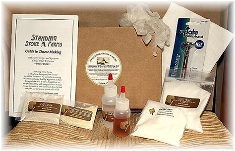 Standing Stone Farms Ultimate Cheese And Butter Making Kit By Standing