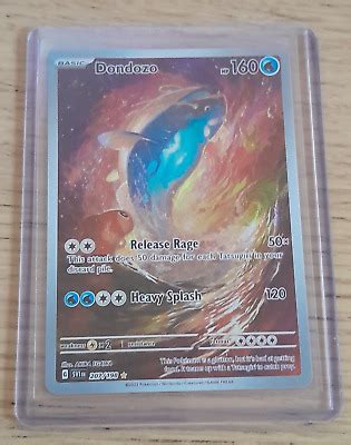 Pokemon Card Dondozo Scarlet Violet Base Set Illustration