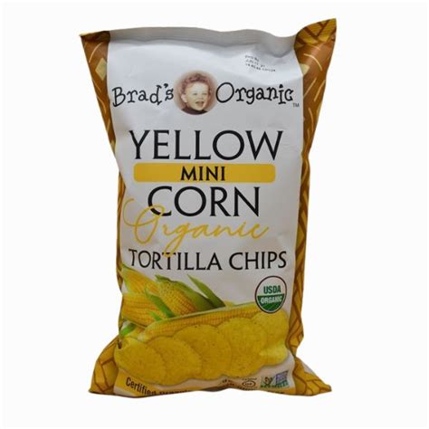 Brads Organic Mini Yellow Chips 12 X 8 Oz Aliments Inc