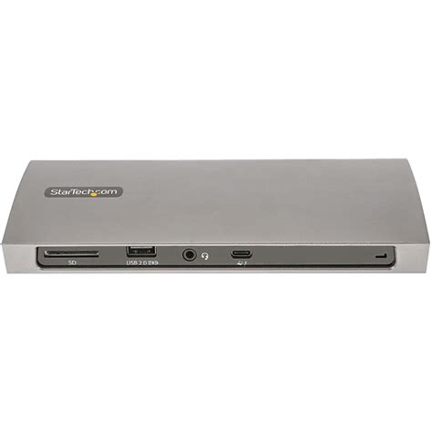 Startech Com Thunderbolt 4 Dock 96w Power Delivery Single 8k Dual Monitor 4k 60hz 3x Tb4