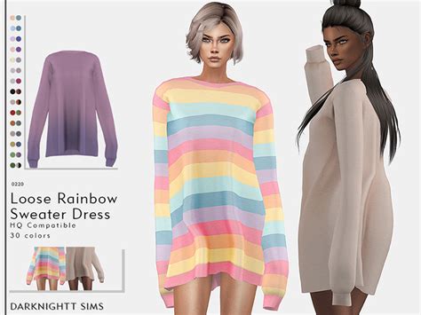 Sims 4 Maxis Match Sweaters Cc Girls Guys Fandomspot