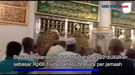 Biaya Haji Diusulkan Naik Rp Juta Begini Pendapat Wapres Video