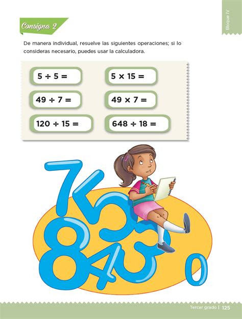 Ejercicios De Matem Aticas Para Tercer Grado