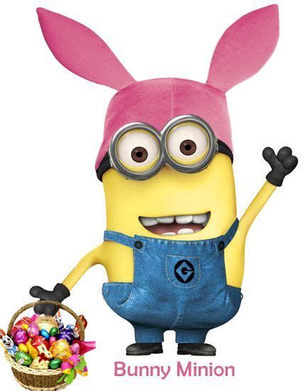 It’s a Bunny Minion preparing for Easter. I...