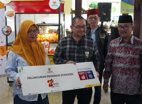 Tingkatkan Perekonomian Mustahik BAZNAS Luncurkan Kelompok ZChicken