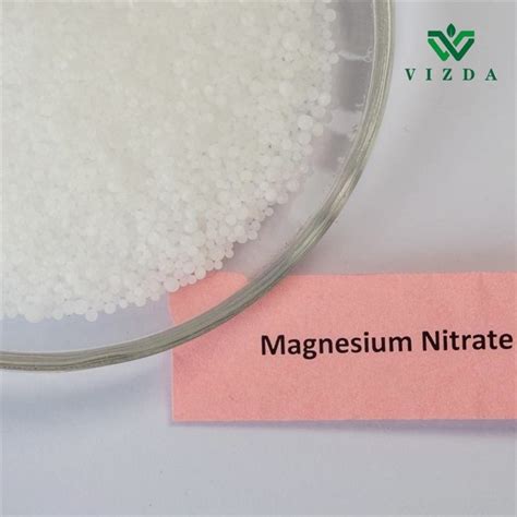 China Magnesium Nitrate Hexahydrate Granular Manufacturers Suppliers