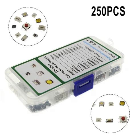 Kit D Interrupteurs Tactiles Pi Ces Micro Bouton Poussoir Momentan