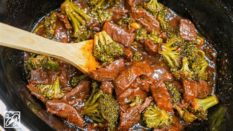 Easy Crockpot Beef And Broccoli Recipe