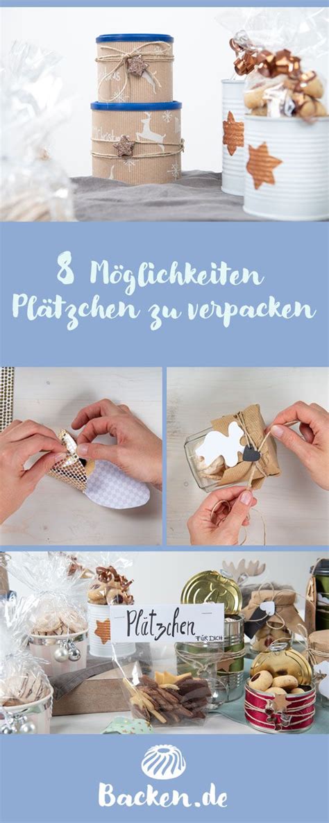 8 Möglichkeiten Plätzchen zu verpacken Keks geschenke Pralinen