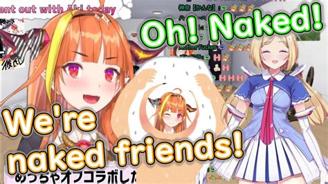 Coco And Akirose Are Naked Friends Kiryu Coco Hololive Eng Sub YouTube