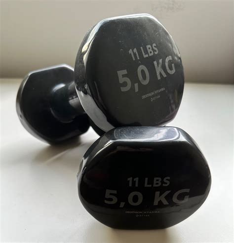 5kg dumbbells, Sports Equipment, Exercise & Fitness, Weights ...