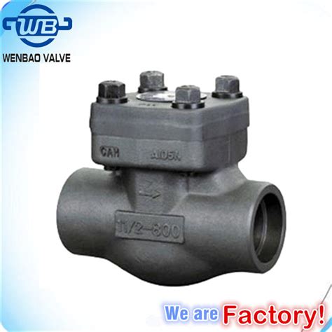 Ansi Forged Stainless Steel F304 Socket Weld Lift Type Check Valve 800lb China Valve And Check