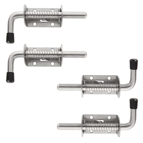 Buy 4 Pack Spring Loaded Latch Pin Metal Spring Pin Latch Lock Barrel