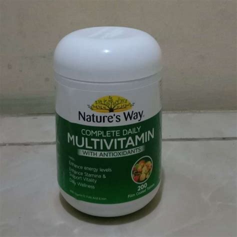 Promo Nature's way Complete Daily Multivitamin 200 Tablets Diskon 50% ...