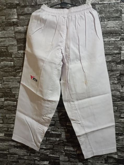 KIX TAEKWONDO UNIFORM | PREMIUM RIBBED WHITE COLLAR | FREE BELT, Men's ...