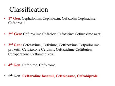 Cephalosporins