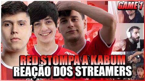 A Maior Farsa Do Cblol Streamers Reagem Ao Stomp Da Red Contra Kabum