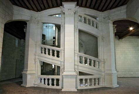 Castle Double Staircase